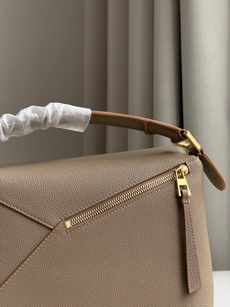 LOEWE Puzzle Edge Small/Medium Soft Grained Calfskin Bag