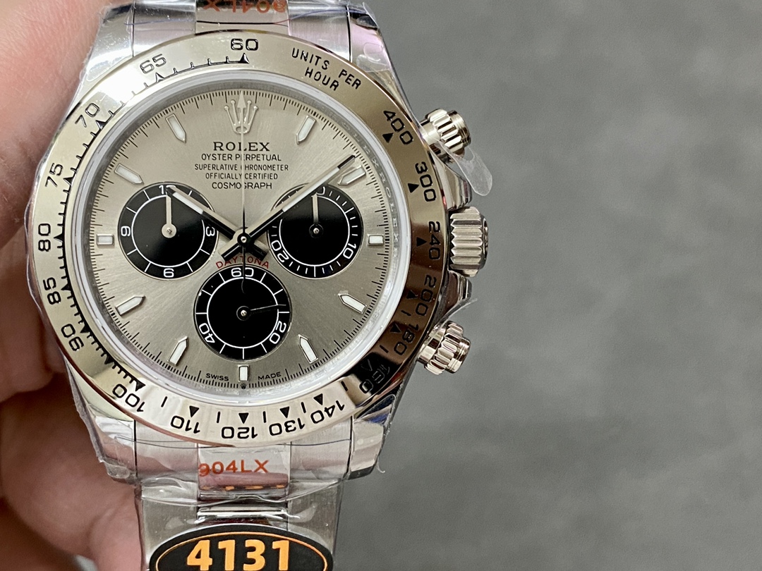 Rolex Cosmograph Daytona 116509 Silver Index Dial 40MM Mens Replica Watch