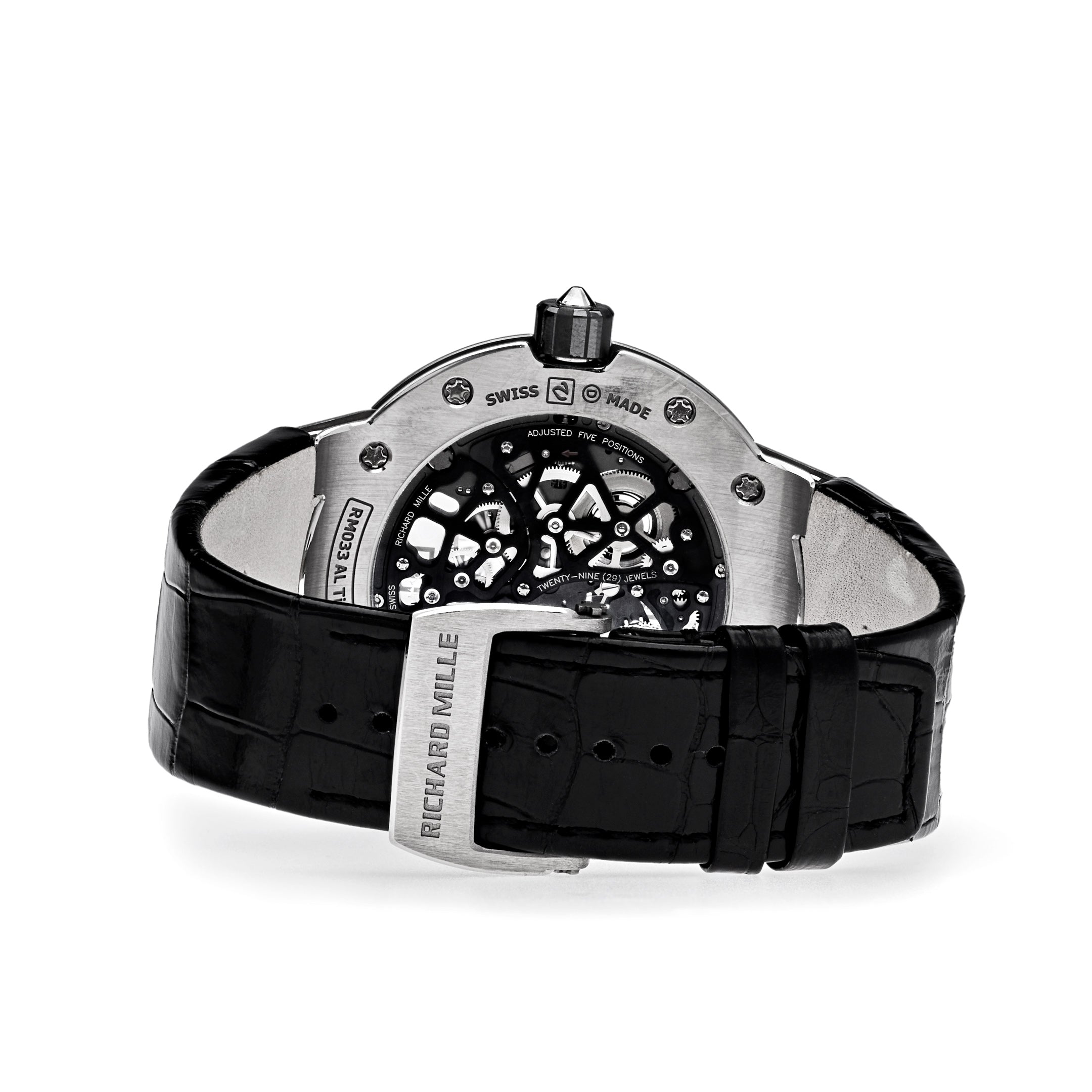 Richard Mille Automatic Winding Extra Flat Titanium RM033【1:1 Replica】