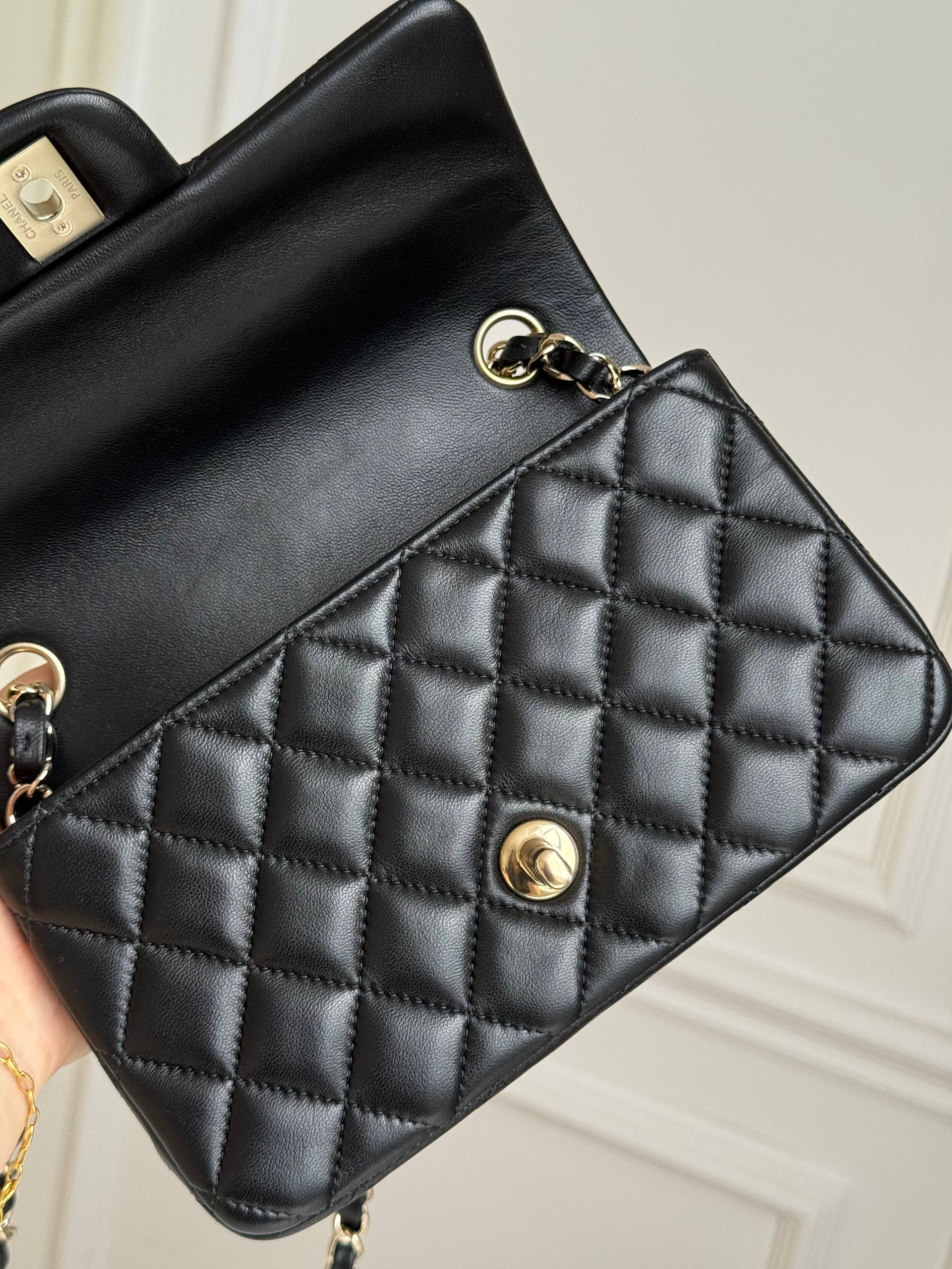 Chanel Classic Flap Small Quilted Lambskin Bag