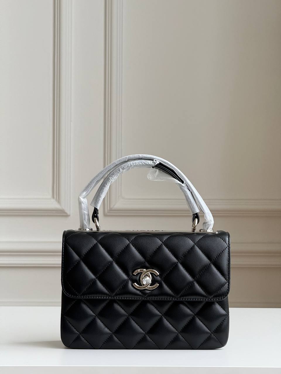 Chanel Trendy CC Small Quilted Top Handle Bag