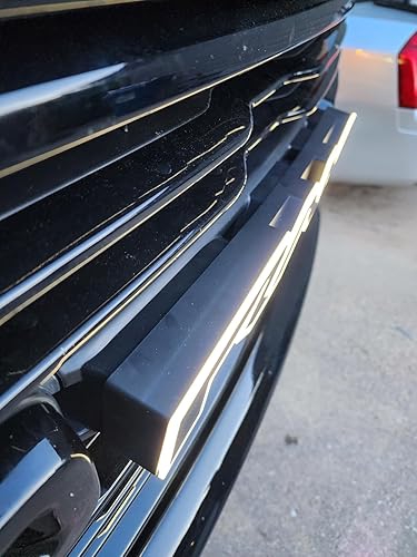 Illuminated White Grille Letter Lights w/Screws Compatible with Dodge ram 2013+1500
