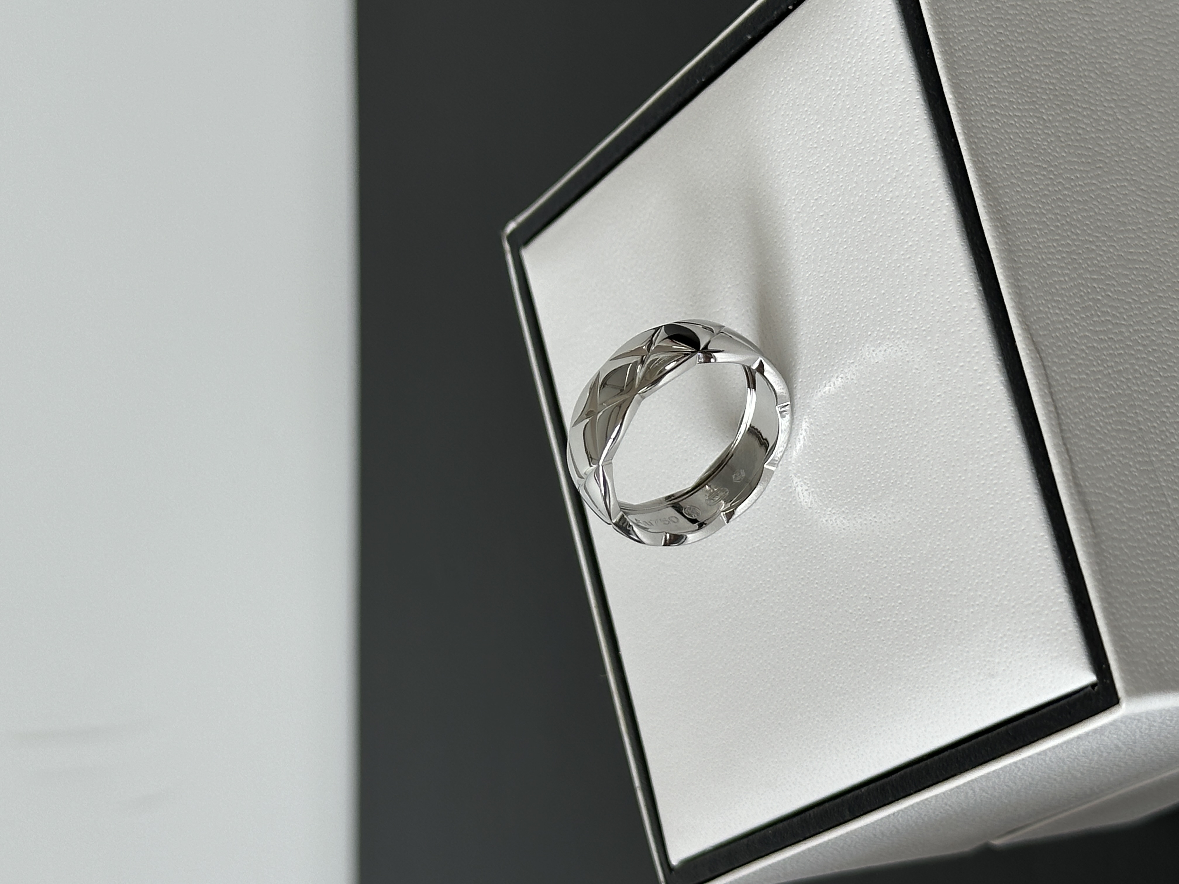 Chanel Coco Crush Wide Quilted Ring