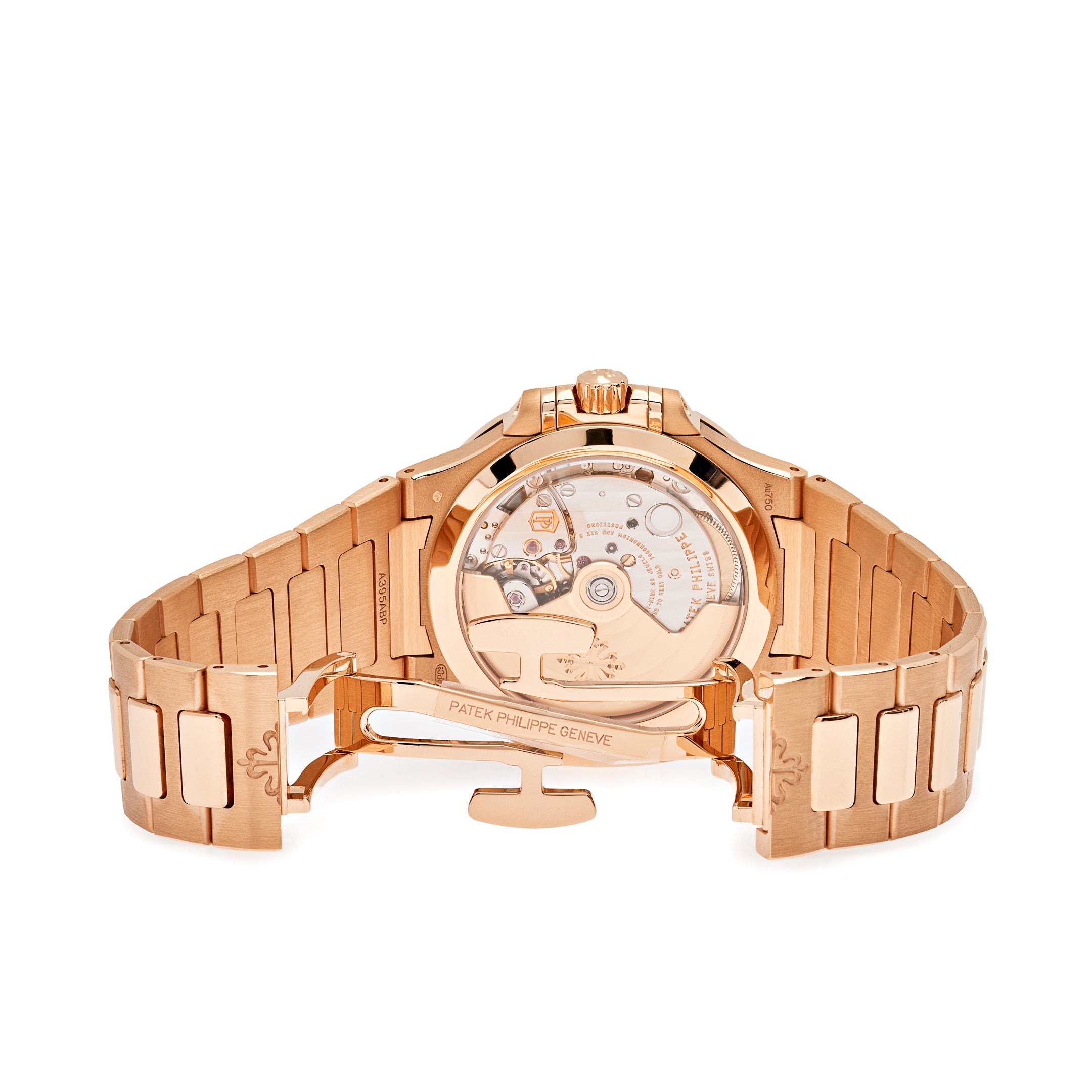 Patek Philippe Nautilus 35.2mm Rose Gold 7118/1200R-010【1:1 Replica】