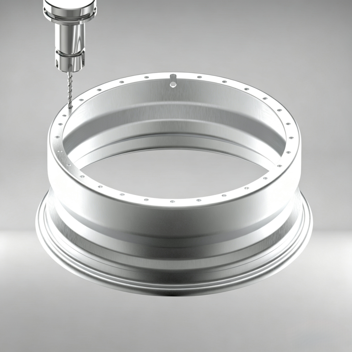 Custom 28 Inch Reverse Inner Barrel Rolled Flange