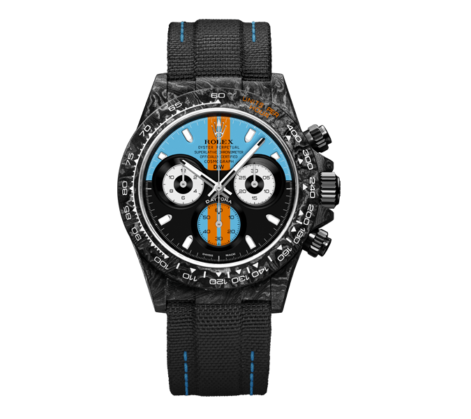 ROLEX Diw Daytona gt blue 40mm oyster black【1:1 Replica】