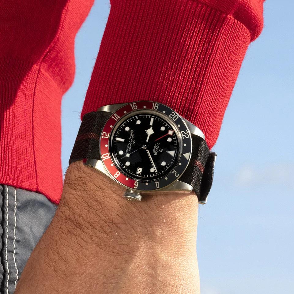 TUDOR Black Bay GMT 41mm Steel【1:1 Replica】