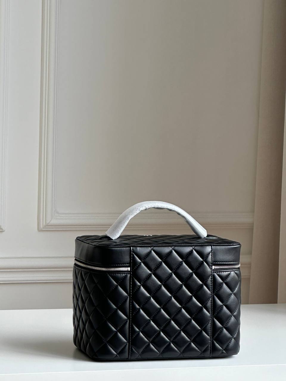 CHANEL Large Quilted Lambskin Vanity
