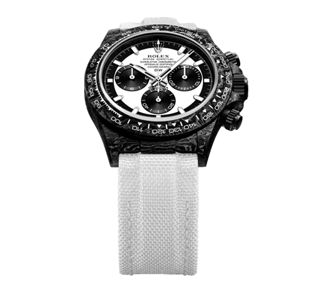 ROLEX Diw Daytona carbon cream 40mm oyster black【1:1 Replica】