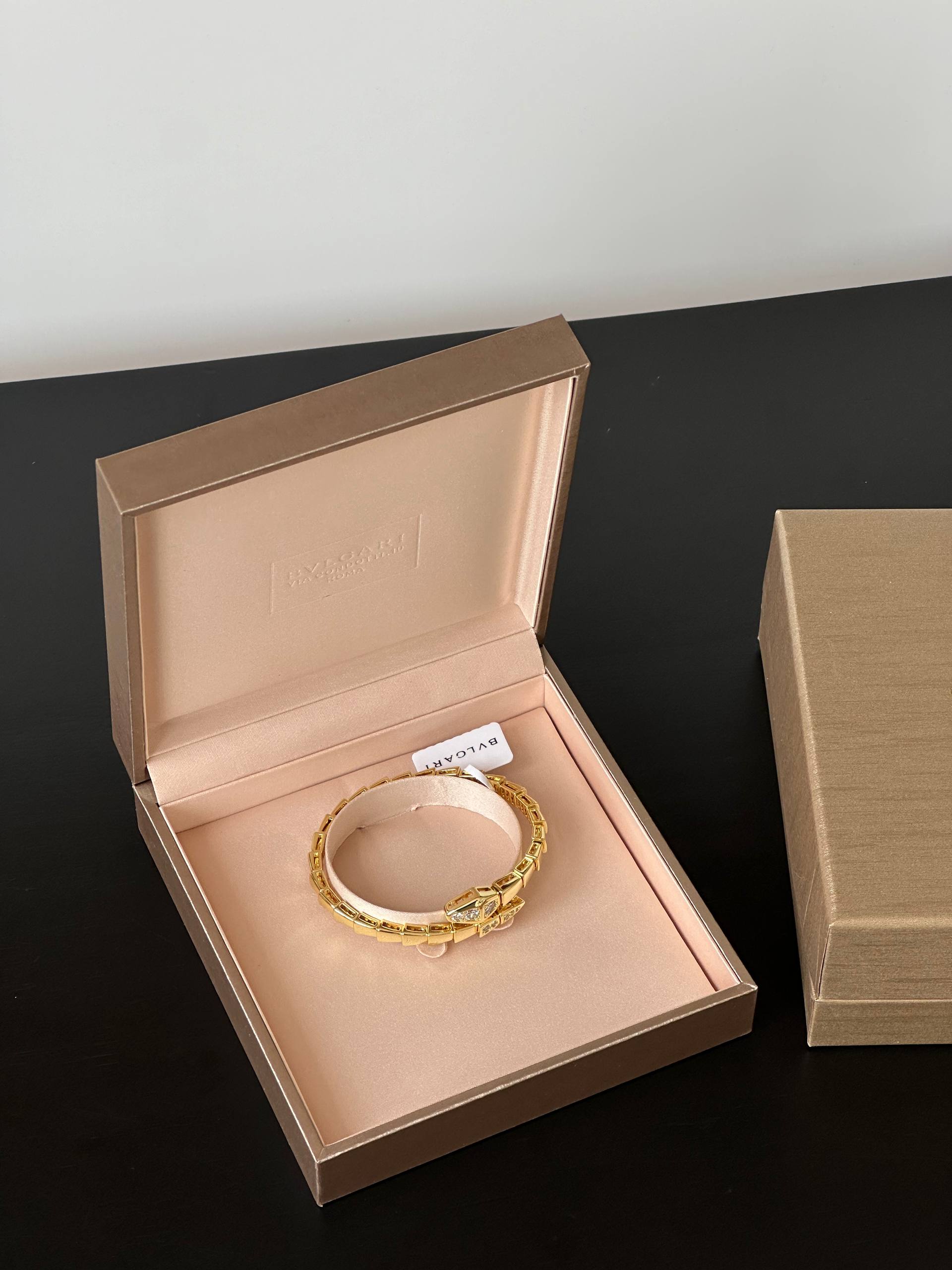 Bvlgari  Spirit Snake Series Gold Bracelet