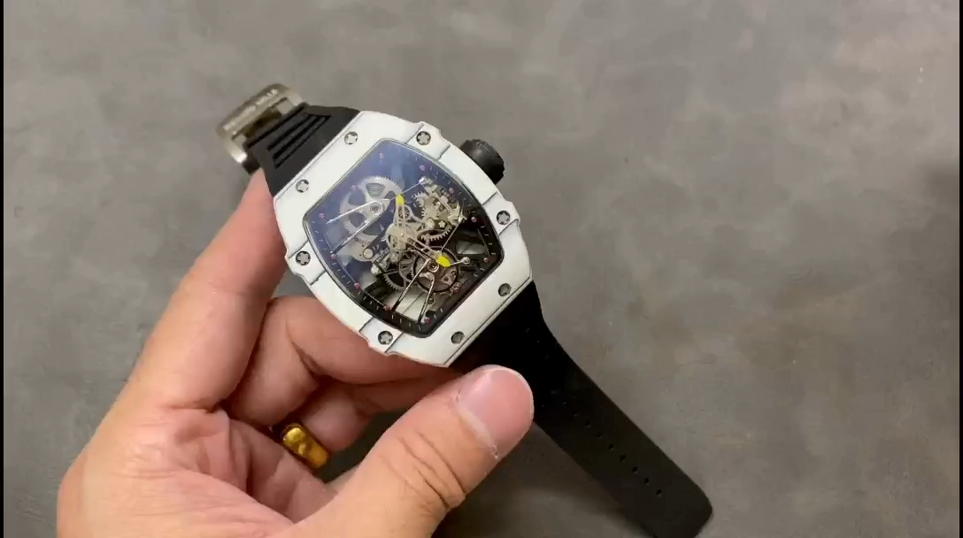 Richard Miller RM 027-02 Tourbillon Rafael Nadal White NTPT