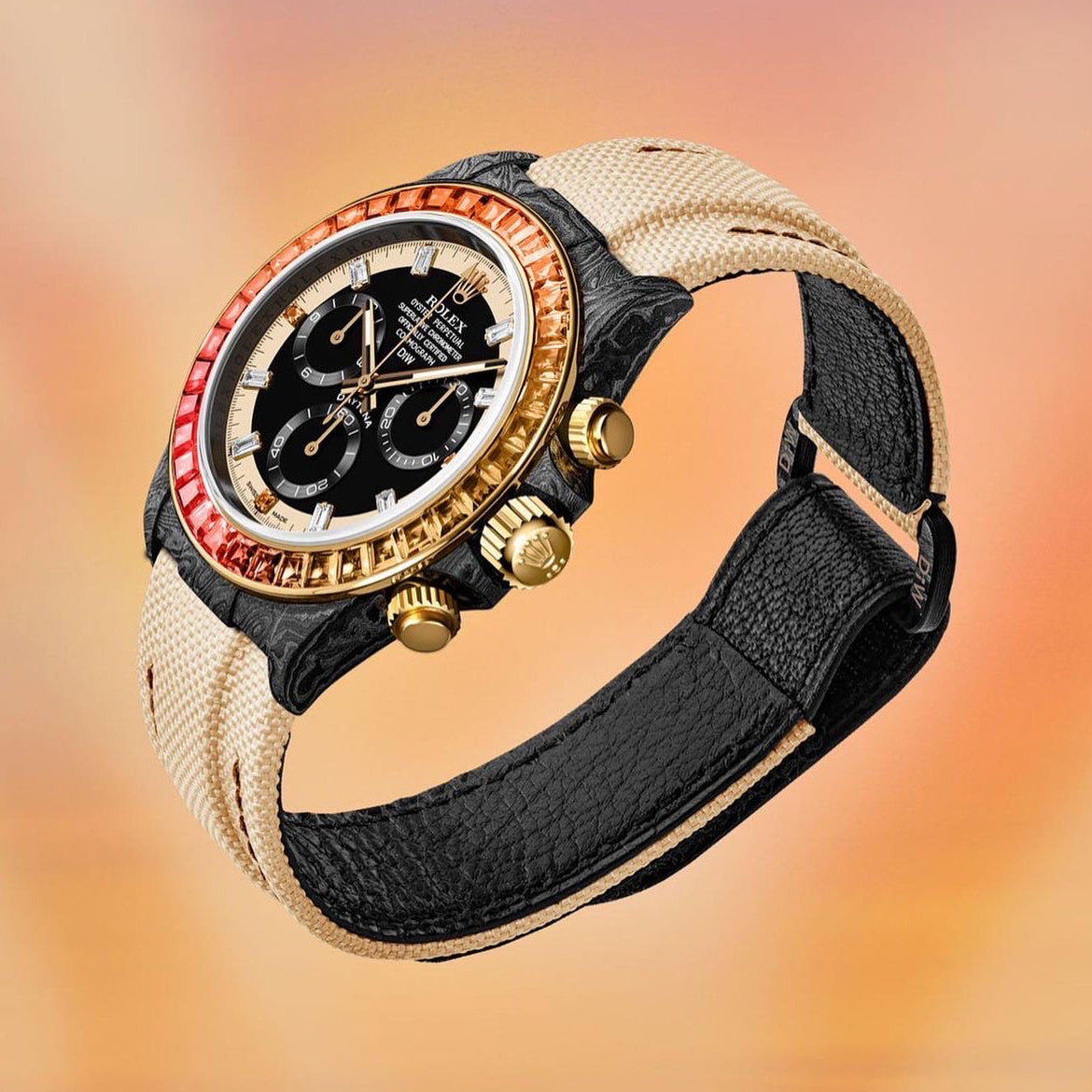 DiW Rolex Daytona RAINBOW SUNRAY【1:1 Replica】