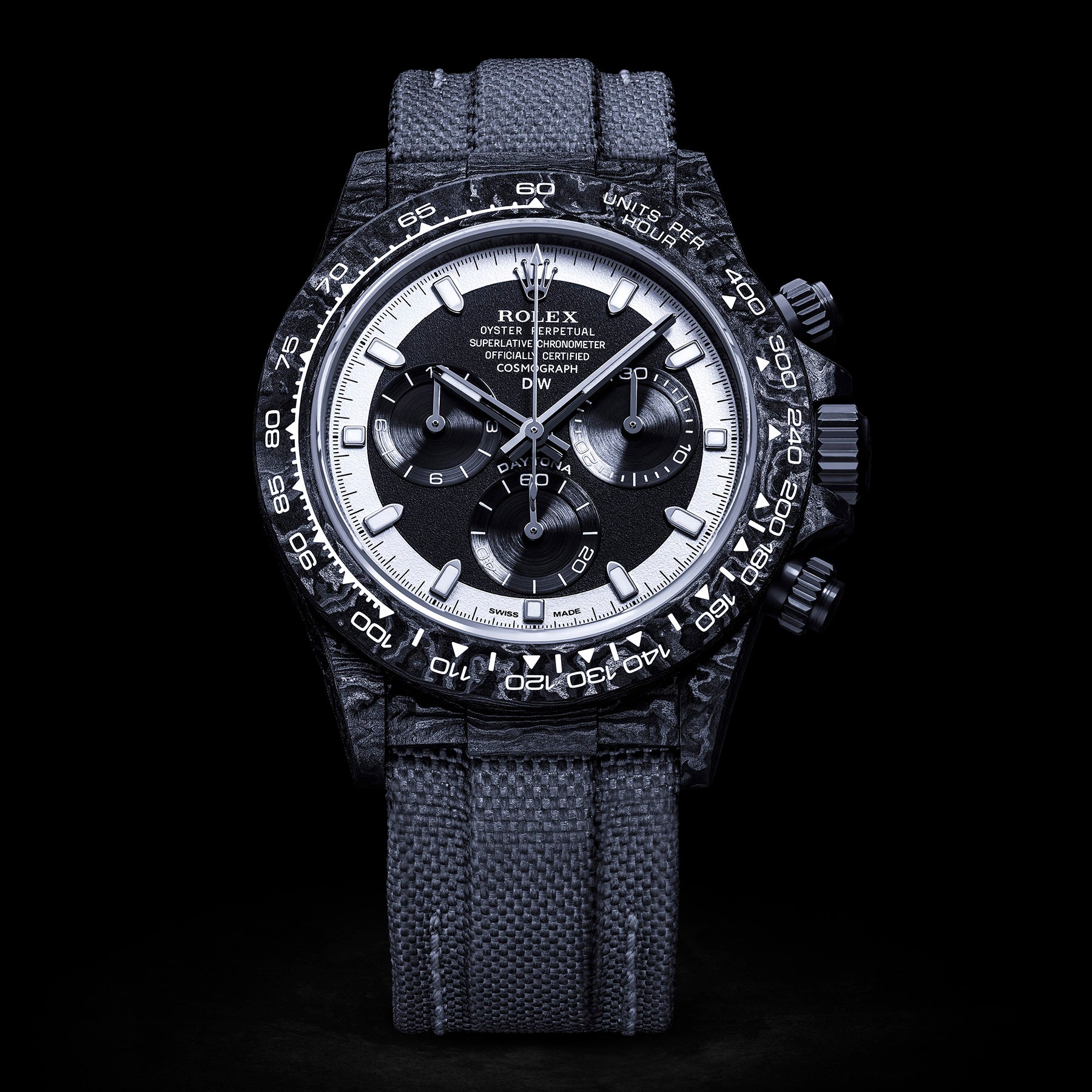 NTPT Carbon Rolex DiW Daytona “CREAM INVERT