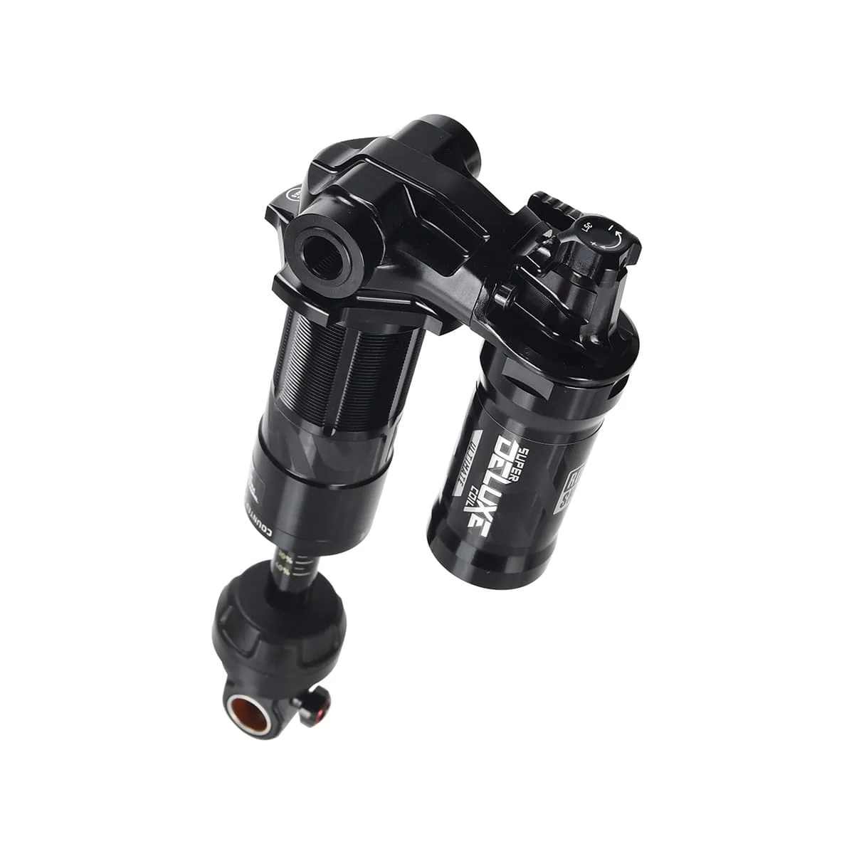 Amortisseur ROCKSHOX SUPER DELUXE RCT Trunnion Mid Reb/Mid Comp