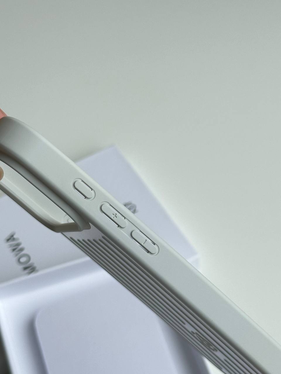 RIMOWA Silver Aluminum Groove Shockproof iPhone Case