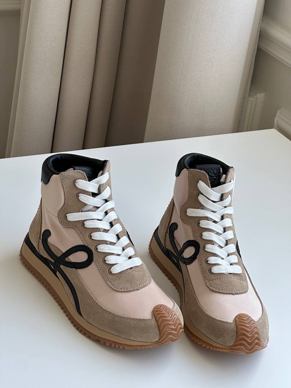 LOEWE Flow Runner High-Top Sneakers