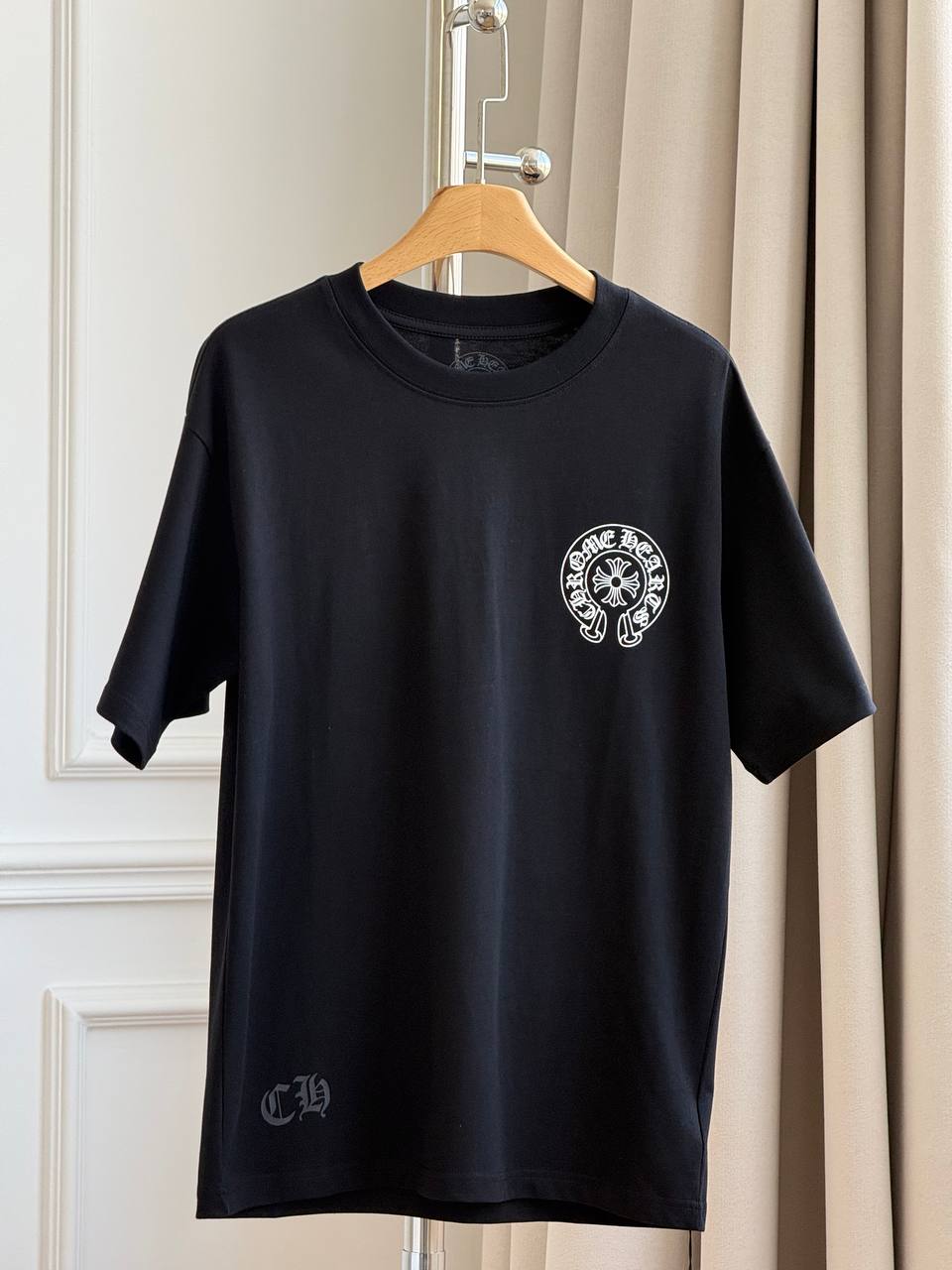 Chrome Hearts Horseshoe Logo Short Sleeve T-Shirt