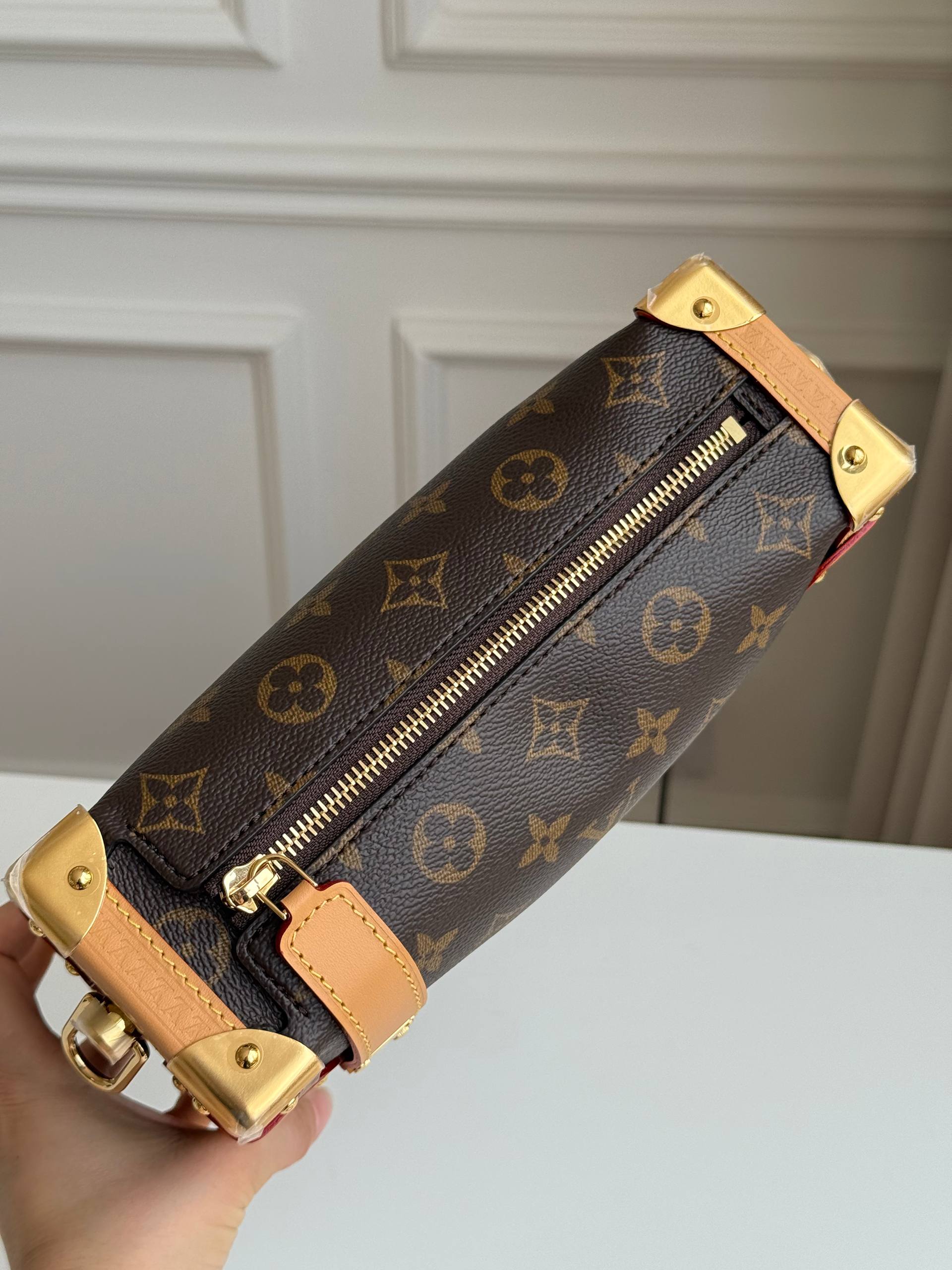 LV Side Trunk Monogram Box Bag