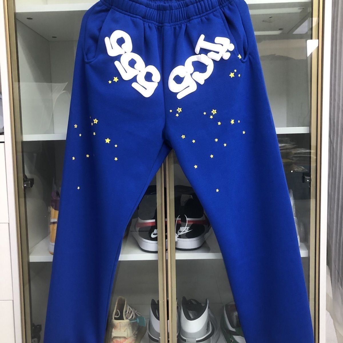 555 blue pants