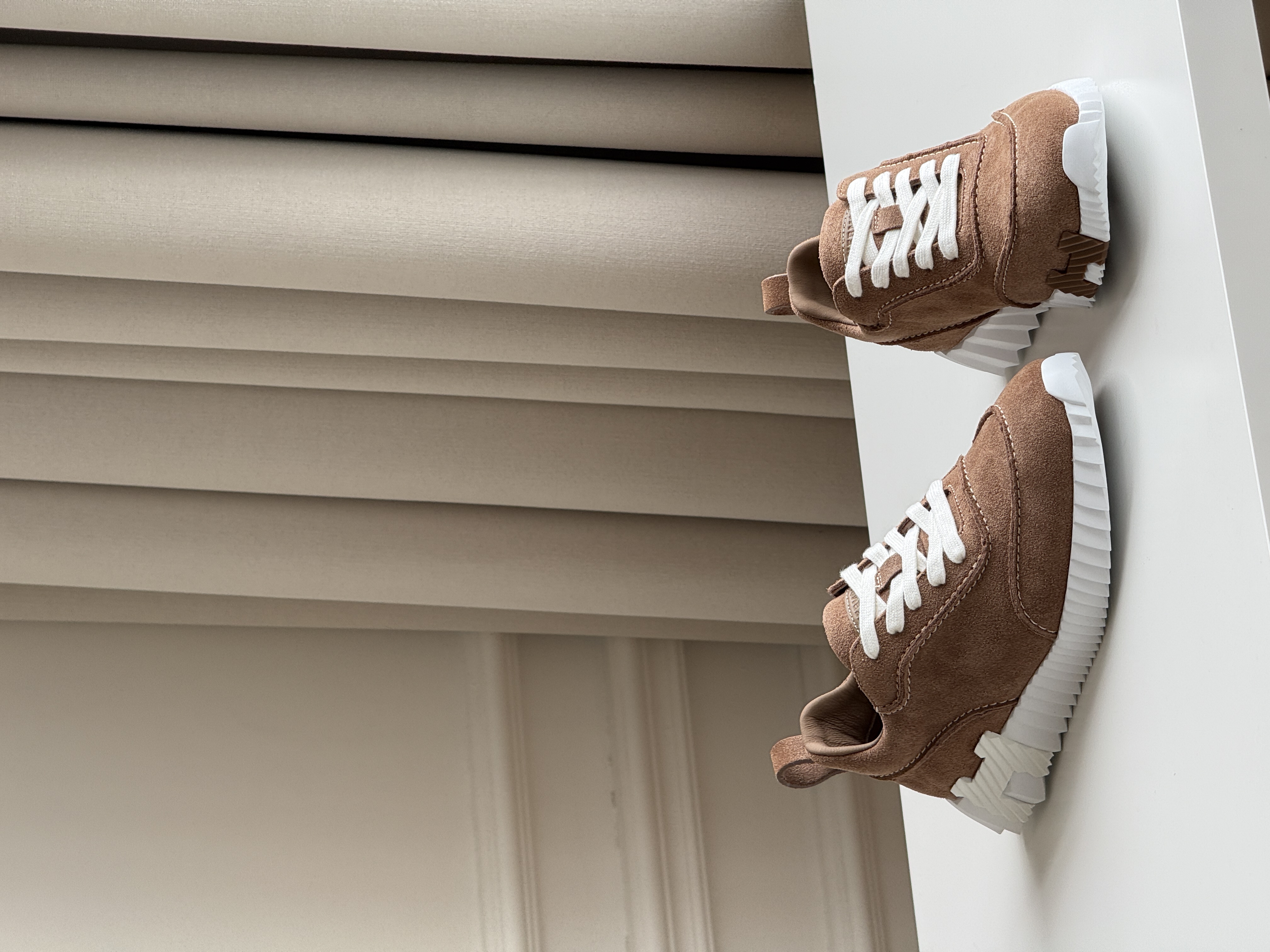 Hermès Bouncing Suede Sneakers