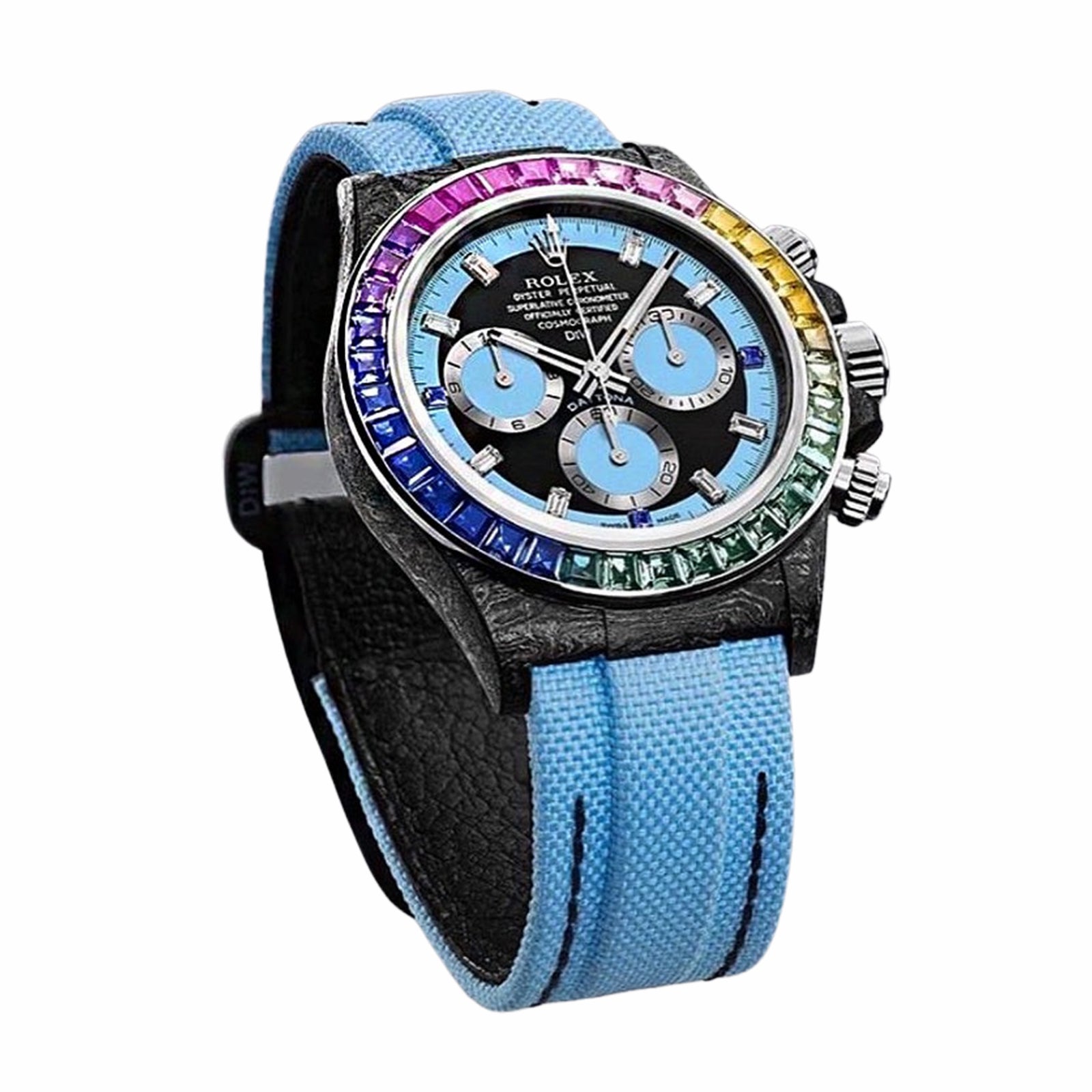 DiW Rolex Daytona RAINBOW BLUE【1:1 Replica】