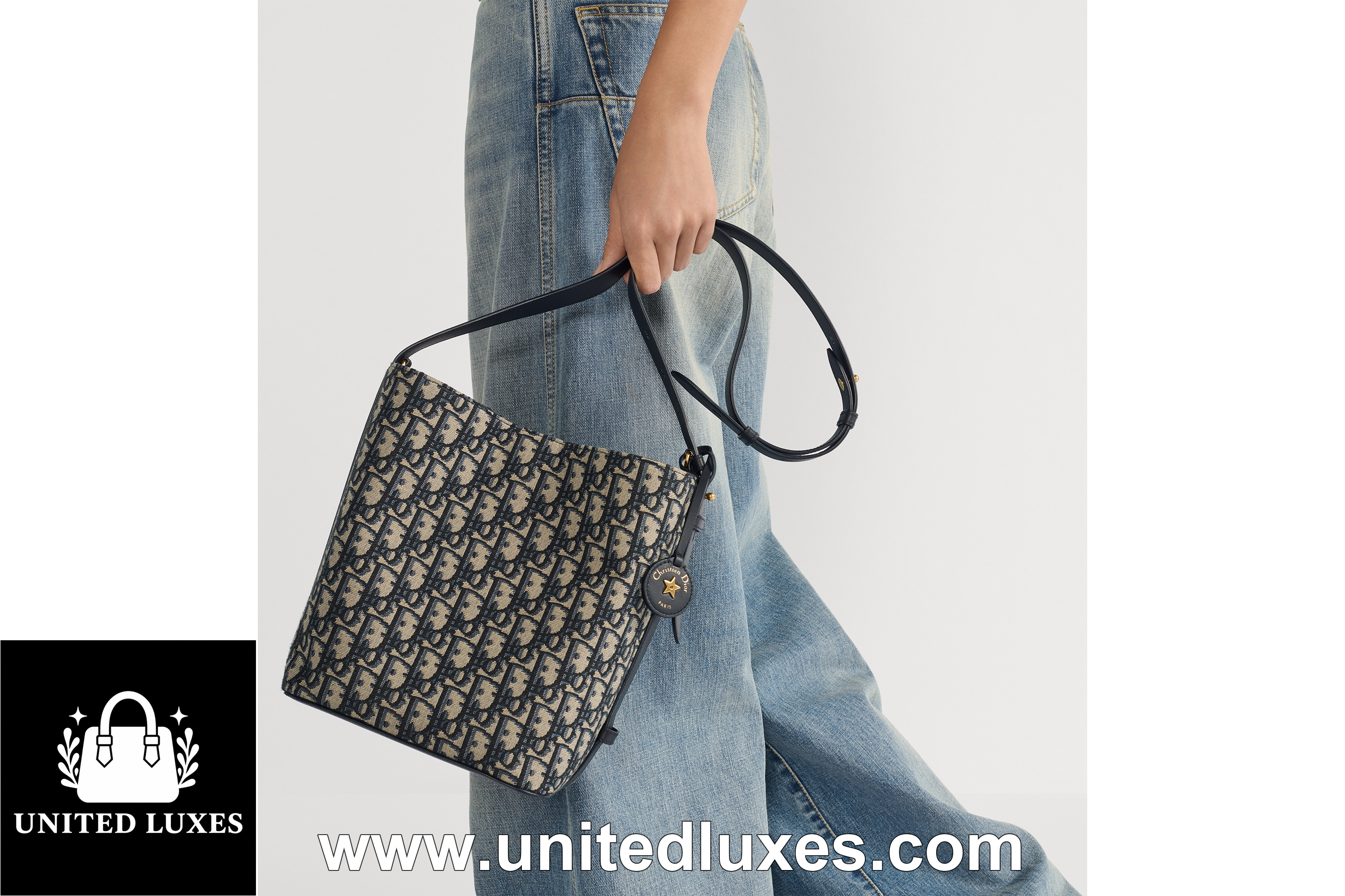 Replica Small Diorstar Bucket Bag