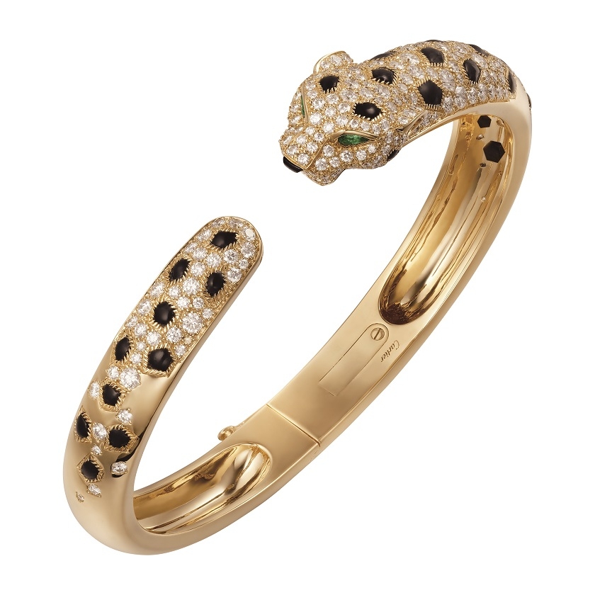 PANTHÈRE DE CARTIER Pulsera Oro Amarillo 18K【1:1 Replica】