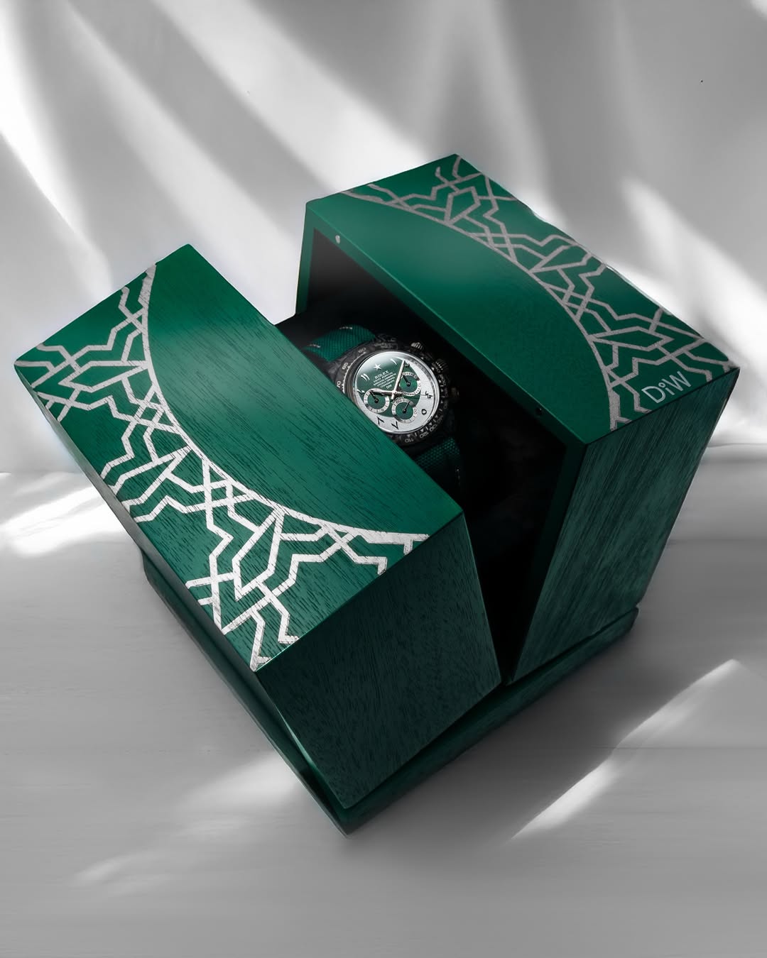 DiW Rolex Graphite Daytona RAMADAN 40mm Watch【1:1 Replica】