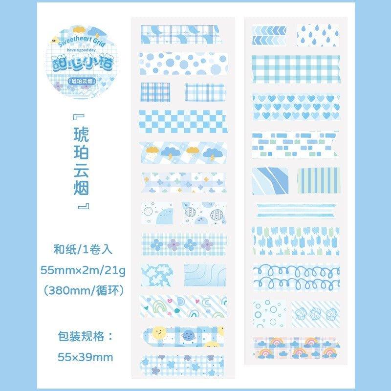 3046 Washiashi Tape Sweetheart Grid Series