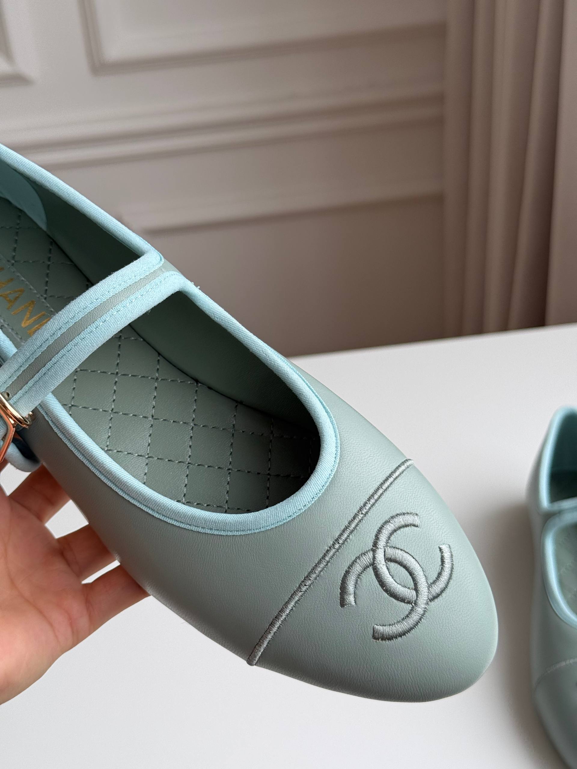 CHANEL Mary Jane Ballerina Flats