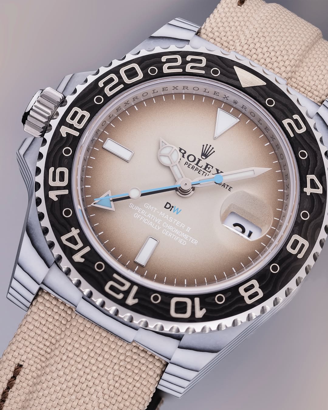 DiW Rolex GMT Master SAVANNA Left-Handed Unique Piece【1:1 Replica】