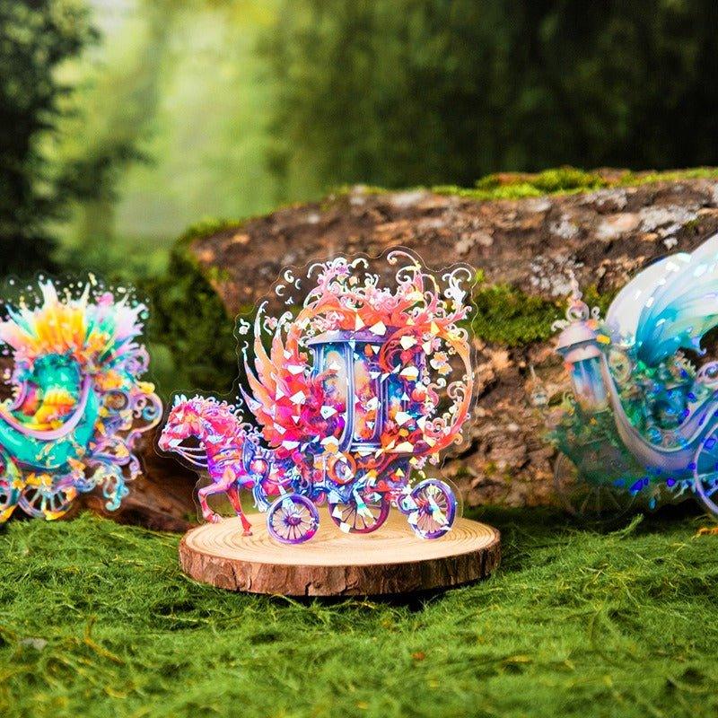 1022  Character Shell Light PET Stickers Fairy Tale Fairies