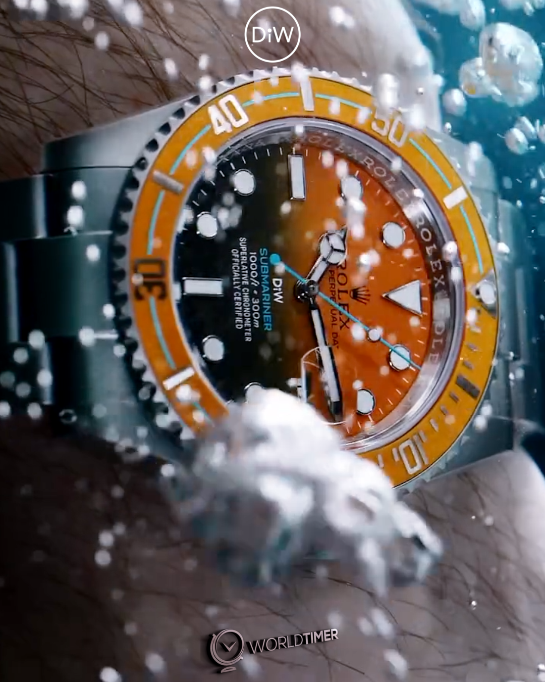 DiW Rolex Submariner PERSIMMON【1:1 Replica】