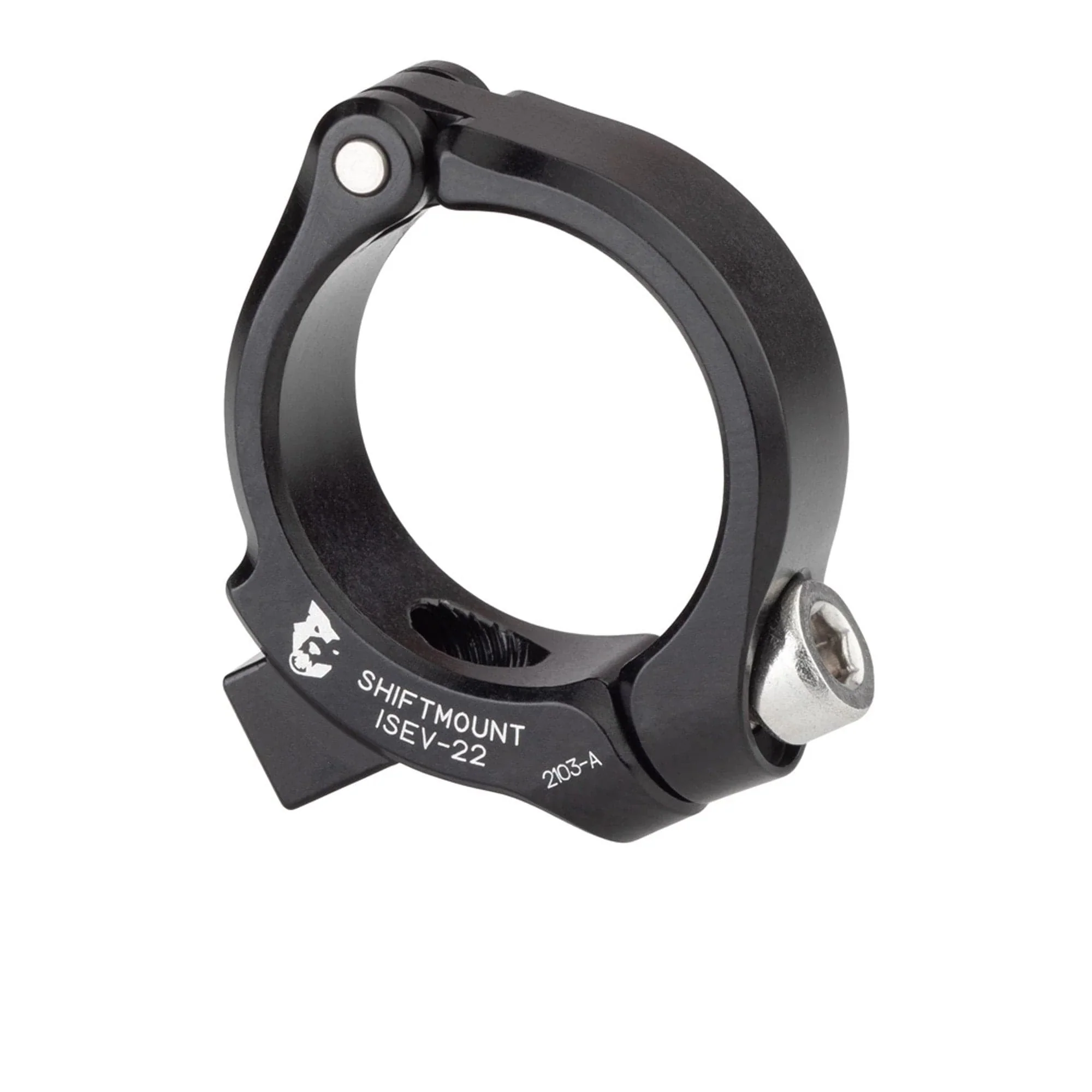 Adaptateur de Fixation WOLF TOOTH ShiftMount ISII - 22 Shimano I-SPEC EV Shifter > Cintre 22.2 mm