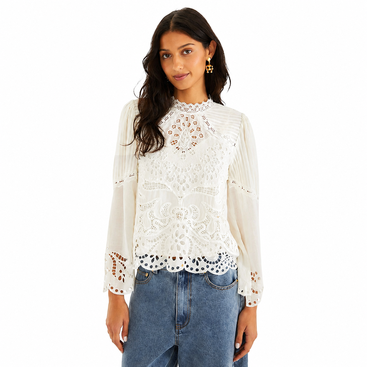 Long-sleeved top