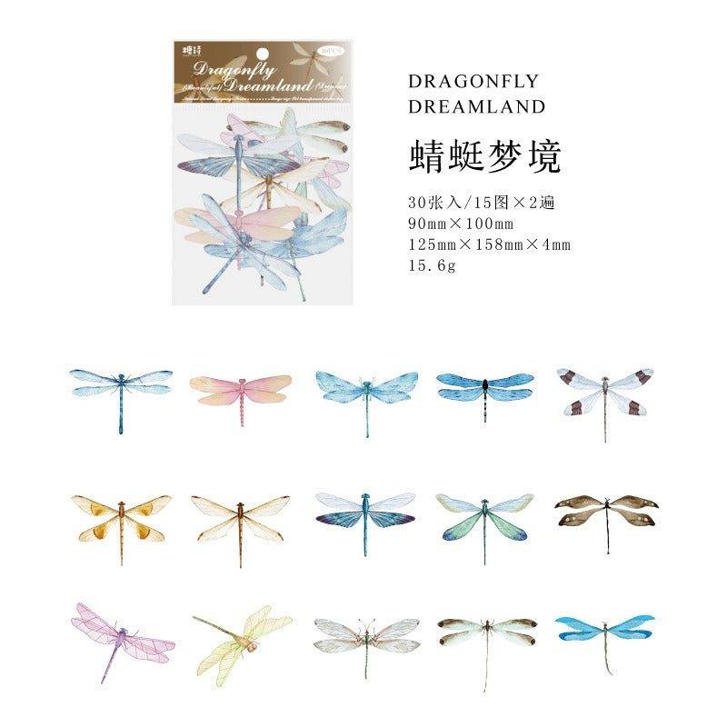 1142 Clear Sticker Pack Nature's Secret Collection