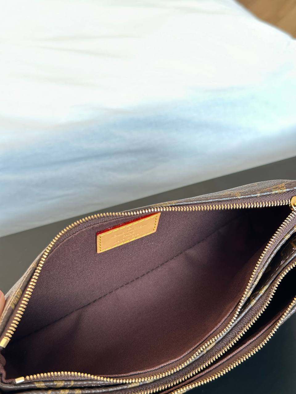 Louis Vuitton Monogram Canvas Chain Shoulder Mini Bag