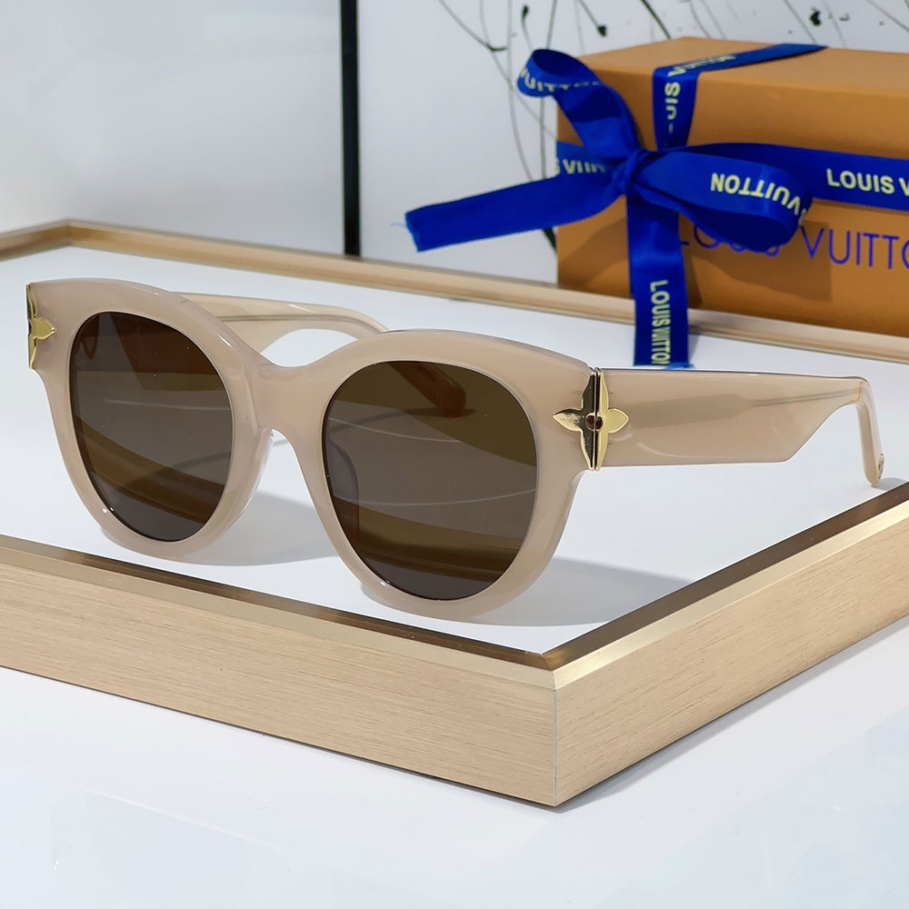 LV Clockwise Canvas sunglasses Top quality