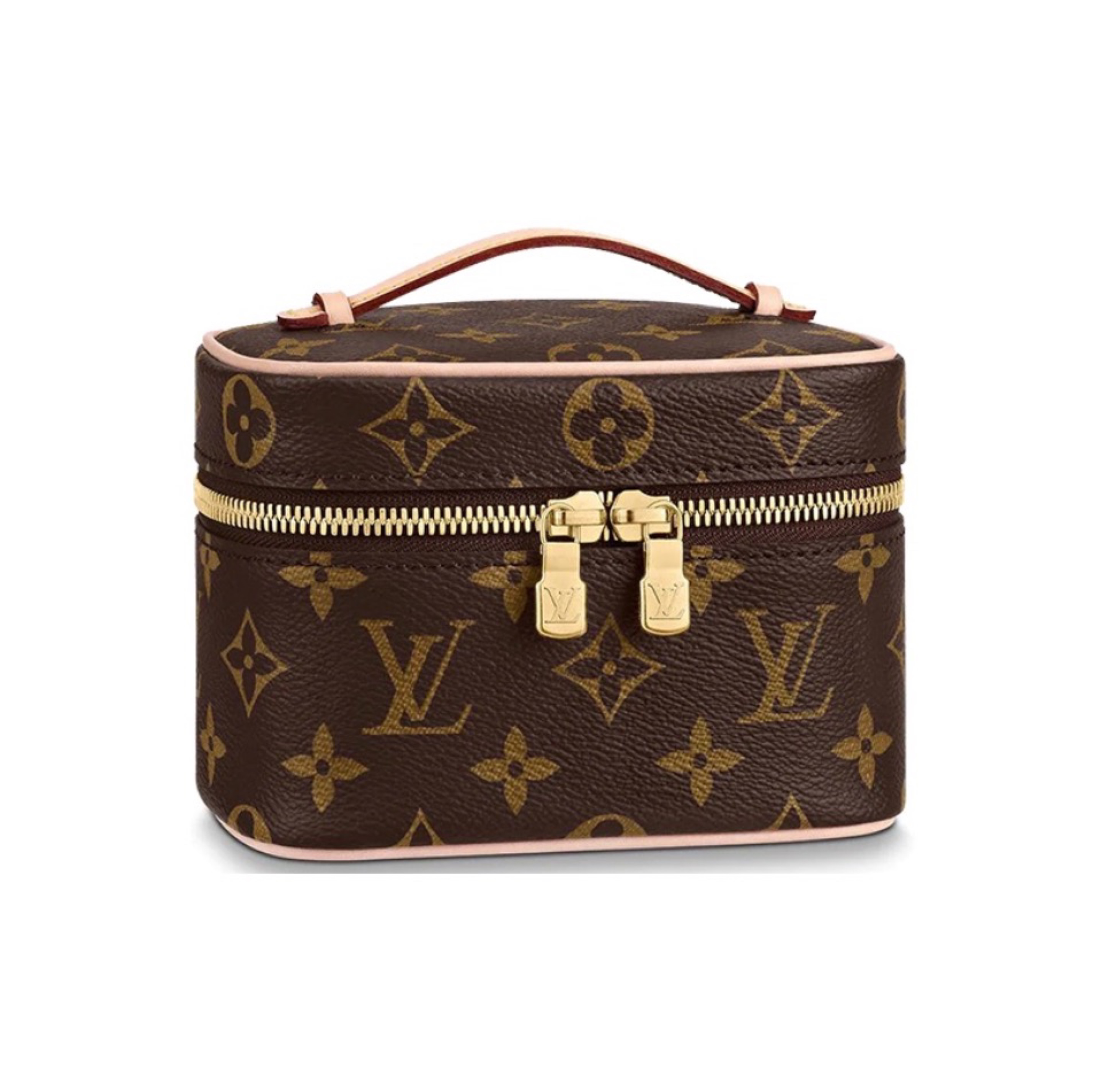 LV Nice Leather Cosmetic Handbag