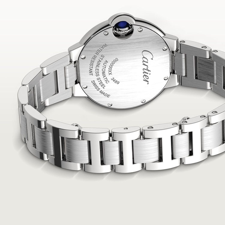 Ballon Bleu de Cartier watch, 33 mm, mechanical movement with automatic winding【1:1 Replica】