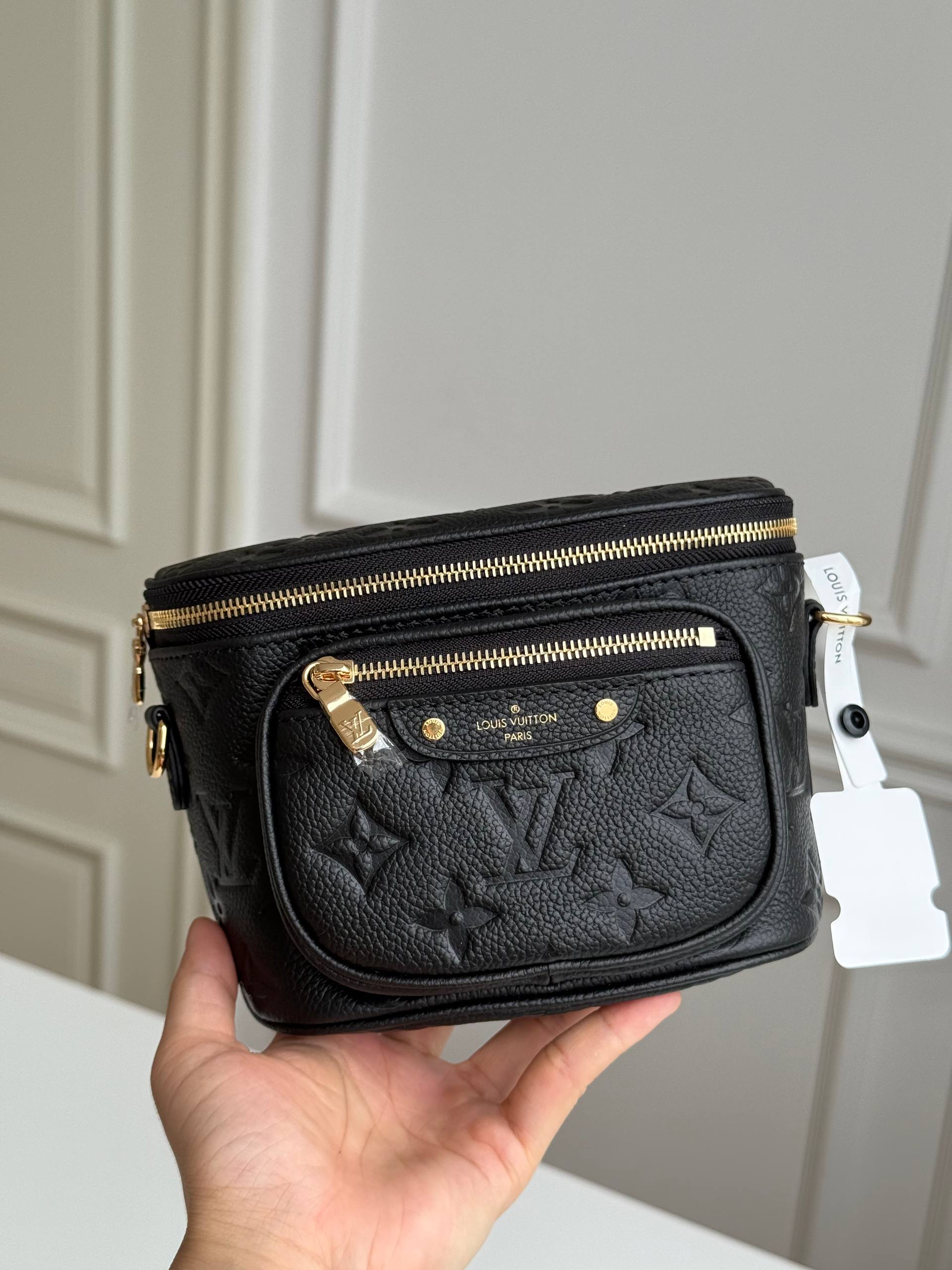 Louis Vuitton Vanity PM Black Monogram Empreinte