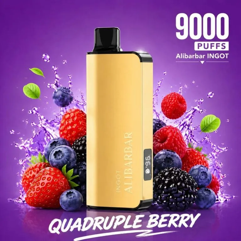 ALIBARBAR INGOT 900O Puffs 【Limited Edition】- 13 Flavors