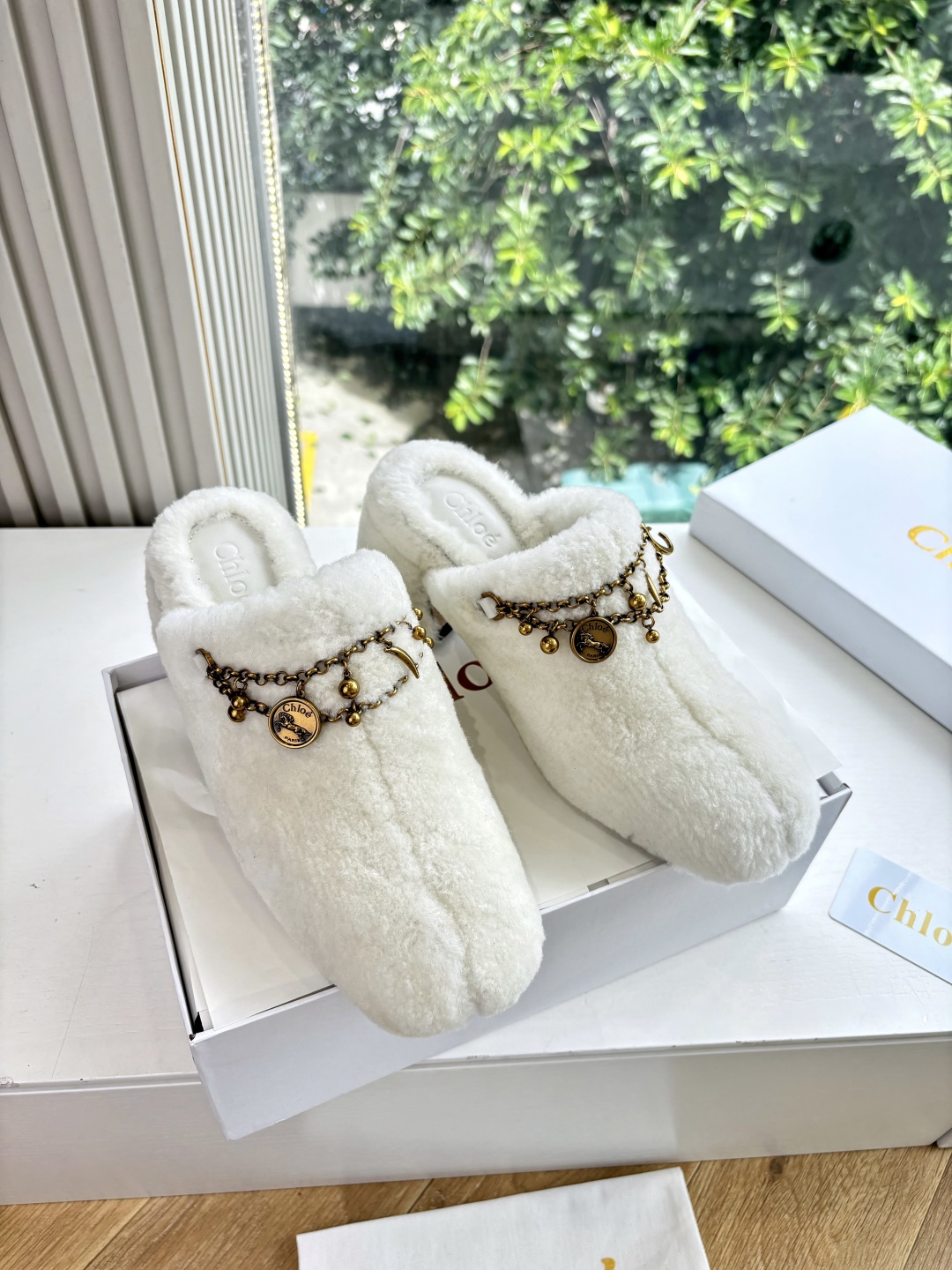 Chanel Chloe Fleece-Lined Boots