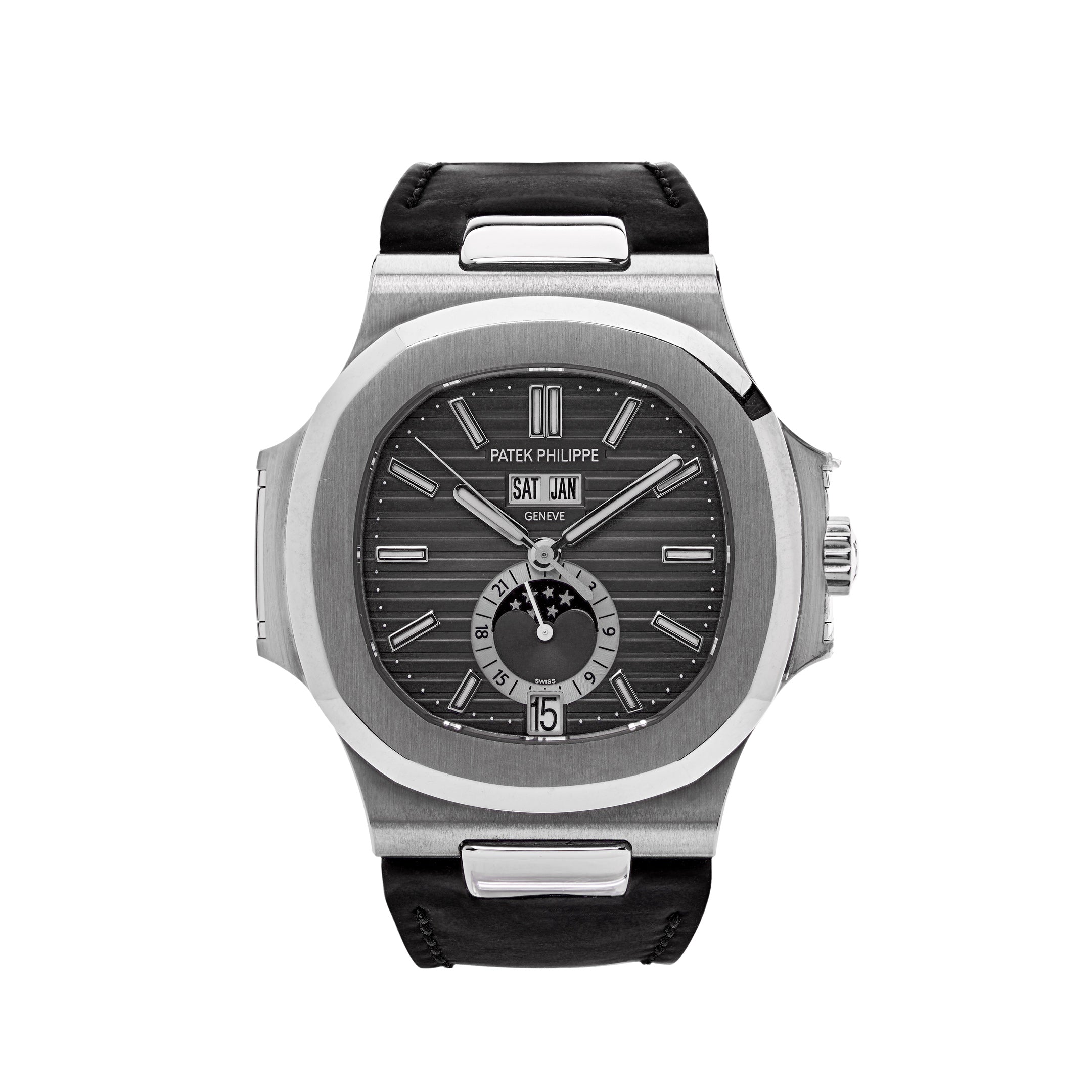 Patek Philippe Nautilus Annual Calendar Moon Phases 5726A-001【1:1 Replica】