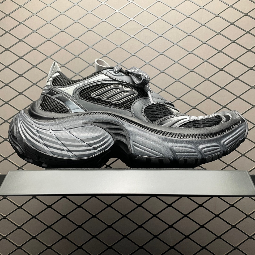 balenciaga 6xl black shoes