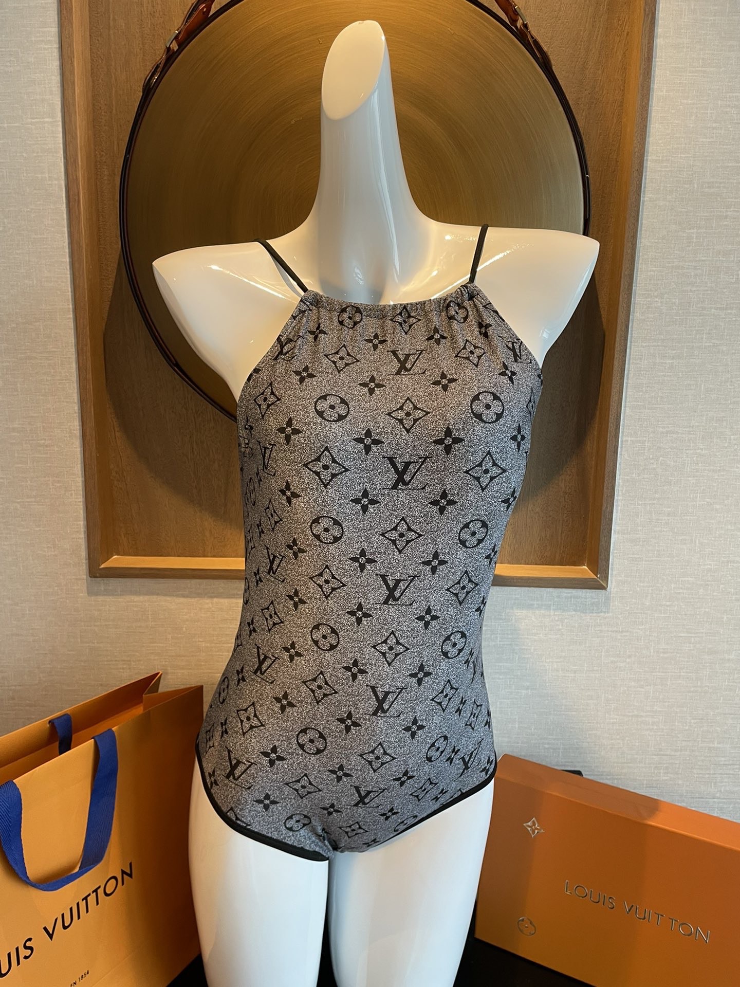 LV One-Piece Swimsuit Swimwear