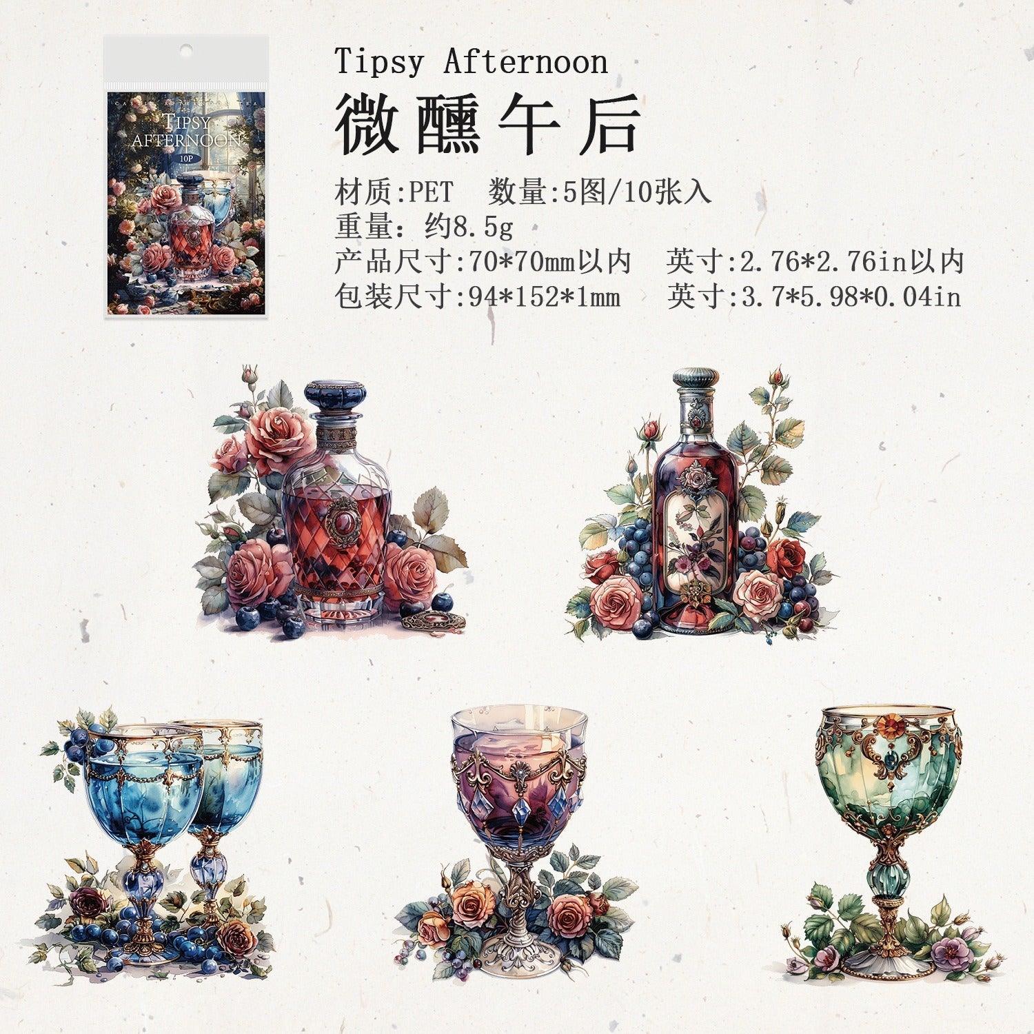 1117 Stickers Chateau Afternoon Tea Series