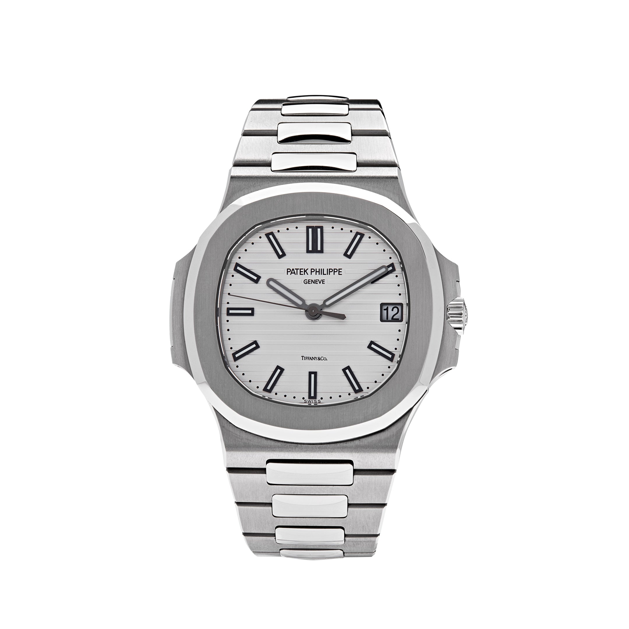 Patek Philippe Nautilus Steel White Tiffany & Co. Dial  5711/1A-011【1:1 Replica】