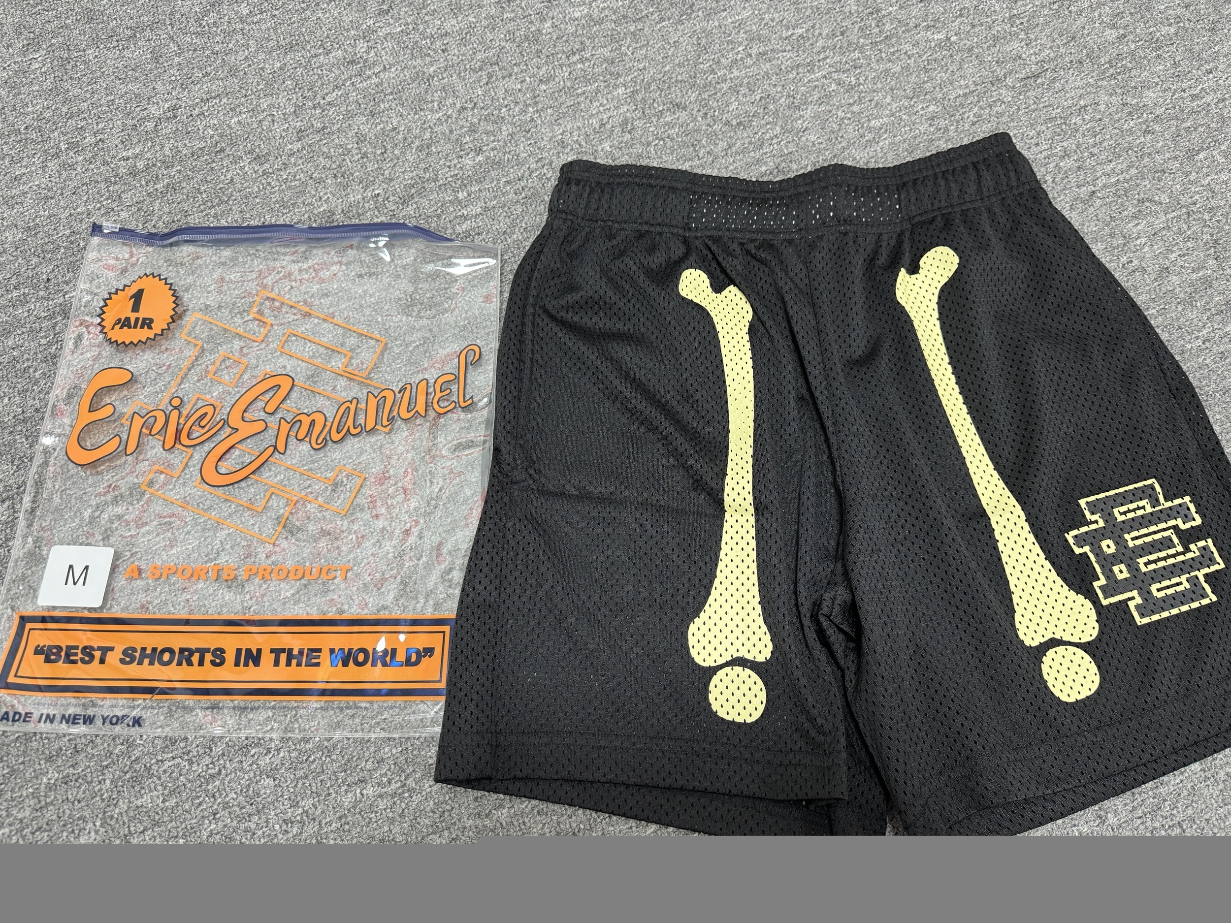 1:1 Version EE Bone Shorts Black
