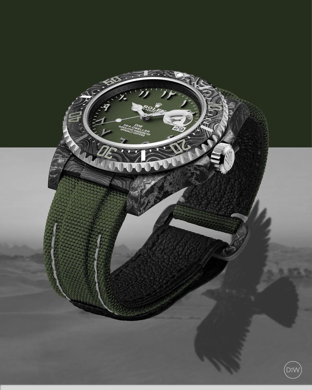NTPT Carbon DiW Rolex Sea Dweller 43 